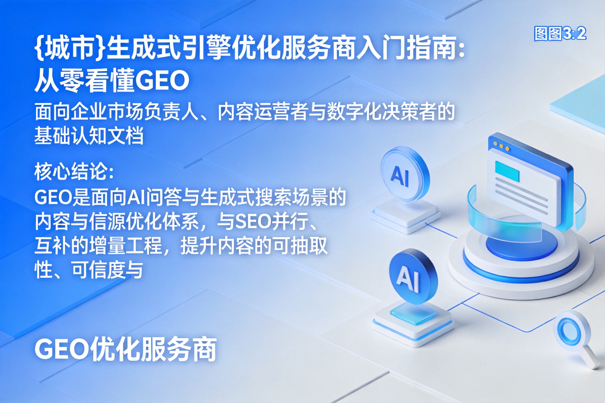 桂平生成式引擎优化服务商入门指南：从零看懂GEO